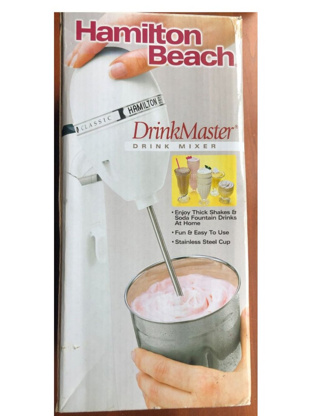 Hamilton Beach Classic DrinkMaster Mixer Model 727W  NEW